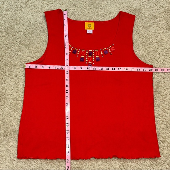 ❤️Ruby Rd Embellished Top❤️ - Picture 8 of 8